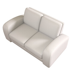 3D Rendered Elegance: The Perfect Sofa Seat