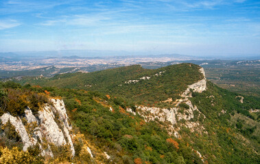 Fototapeta na wymiar Mont Bouquet,30, Gard, Massif central, région Occitanie, France