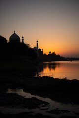 インド旅行　タージマハル