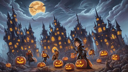 Happy Halloween theme backgrounds 