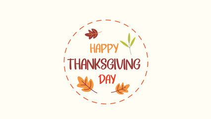 Happy thanksgiving day background For thanksgiving celebration.