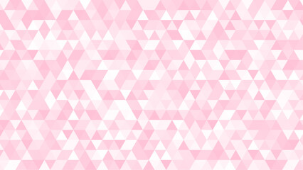 Abstract geometric background. Pink autumn polygonal vector
