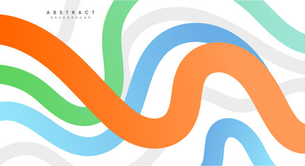 Abstract colorful lines background