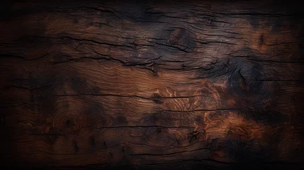 Photo sur Plexiglas Texture du bois de chauffage Burnt Wood Textured Background Wallpaper