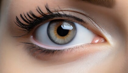 Naklejka premium close up of a female eye