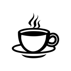 hand drawn sketchy tea and coffee cups. Coffee break, Illustration for menu.