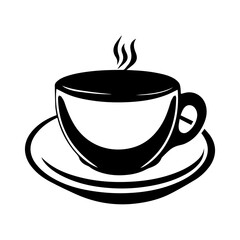 hand drawn sketchy tea and coffee cups. Coffee break, Illustration for menu.