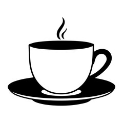 hand drawn sketchy tea and coffee cups. Coffee break, Illustration for menu.