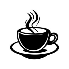 hand drawn sketchy tea and coffee cups. Coffee break, Illustration for menu.