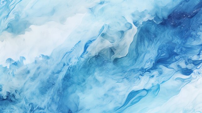 blue ice background