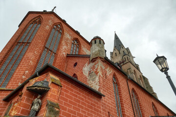 Ansicht der historischen Liebfrauenkirche in Oberwesel