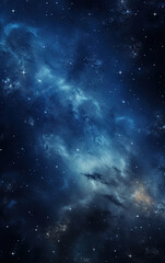 Naklejka premium cosmic starry sky background,created with Generative AI tecnology.
