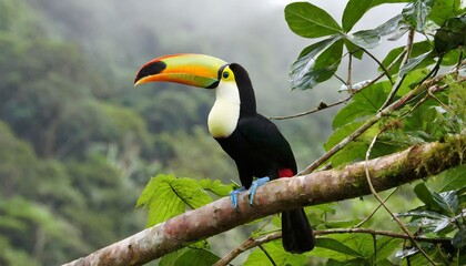 Obraz premium toucan on a branch