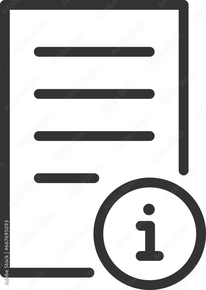 Poster guide icon vector
