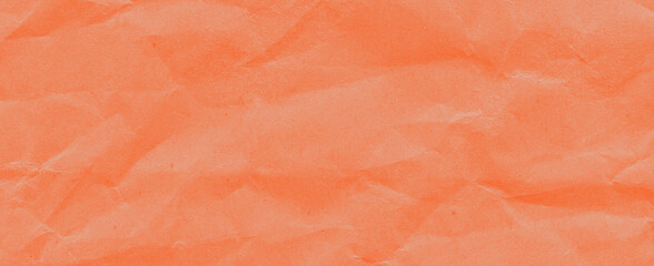 Recycled crumpled orange paper texture background. Royalty high-quality free stock photo image of...