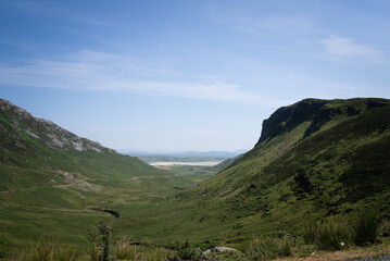 Ocean coast of Ireland