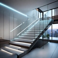 stairs in the office