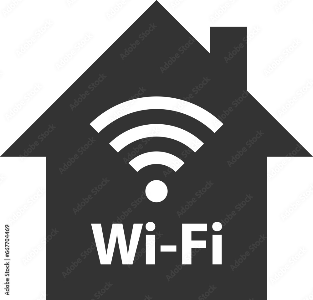 Poster free wi fi icon. connection zone wifi vector symbol. radio waves signal.