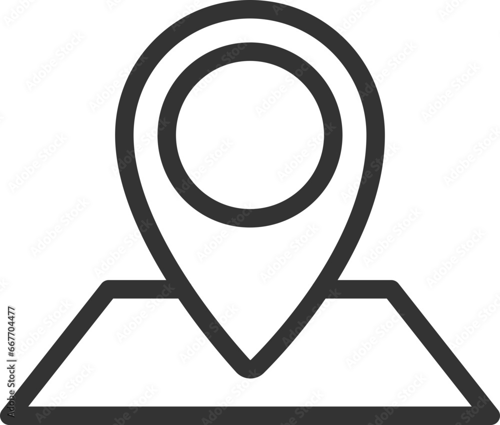 Poster map icons. marker pointer. pin location vector icon. gps navigation symbol.