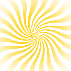 Obraz premium Transparent Sun ray background. Radial beam sunrise or sunset light retro design illustration. Light sunburst transparent background. 