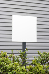 Directional Sign Mock-Up in a Park - Lead Visitors to Adventure