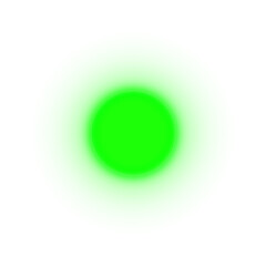 Green light background transparent