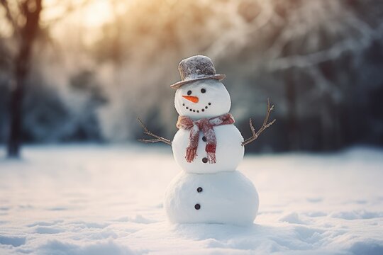 Real Snowman Images – Browse 1,118 Stock Photos, Vectors, and Video