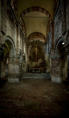 Fototapeta na wymiar Church of the Trinity or the Martyrium, Santo Stefano, Bologna. Italy