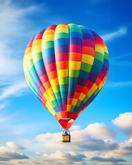 Naklejka premium The early morning sky is painted in soft hues of pinks and oranges as the sun begins its ascent. 