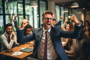 Corporate Victory Celebration