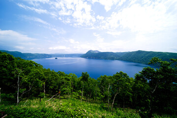 Fototapeta na wymiar 日本、北海道、摩周湖