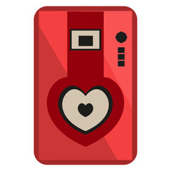 cool speaker vector cartoon, 3d rendering, element , illustration