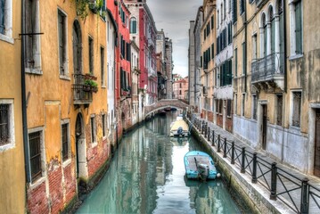 Fototapeta na wymiar Venice, Italy Canal