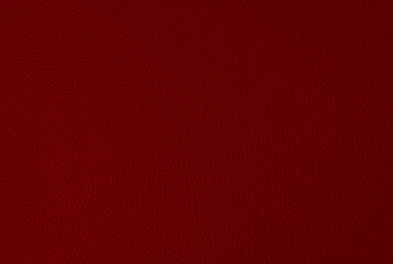Close up of a section of red leather texture for  design work background.