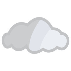 white cloud vector cartoon 3d rendering