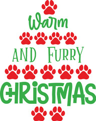 Dog Christmas Bandana SVG design