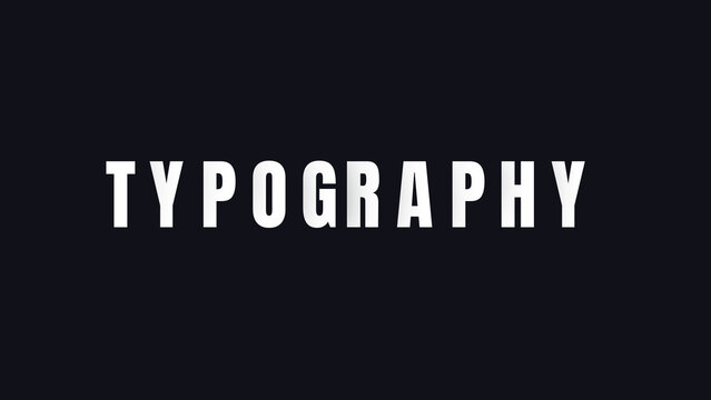 Modern Title Animation