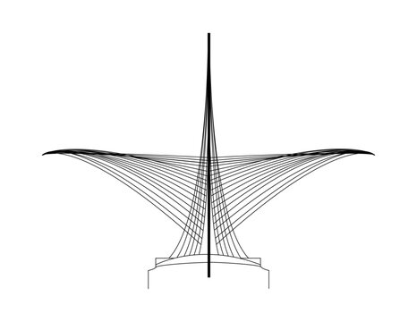 recommend clip art: Santiago Calatrava • Quadracci Pavilion • Milwaukee, Wisconsin