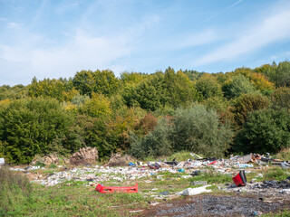 Wild or illegal dumping of waste is a big problem of the present time.