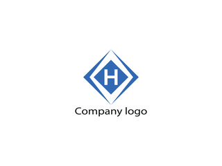Fototapeta premium h letter logo