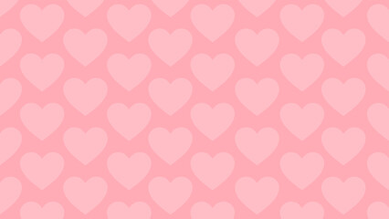 vector pink heart pattern background