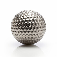 golf ball isolated on white