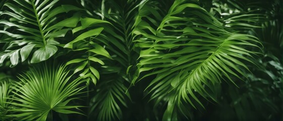 Shadows of tropical foliage on a green wall in the Caribbean