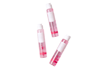 Skincare mockup on transparent background. PNG format