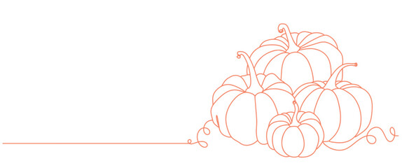 Pumpkin thanksgiving element vector illustration - obrazy, fototapety, plakaty