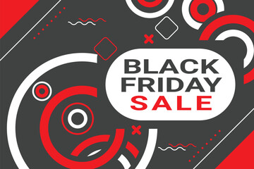 Black friday banner background.