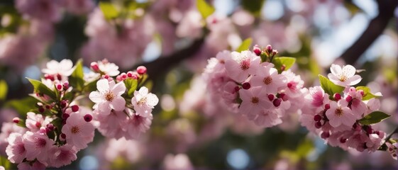 beautiful blossom japanese background