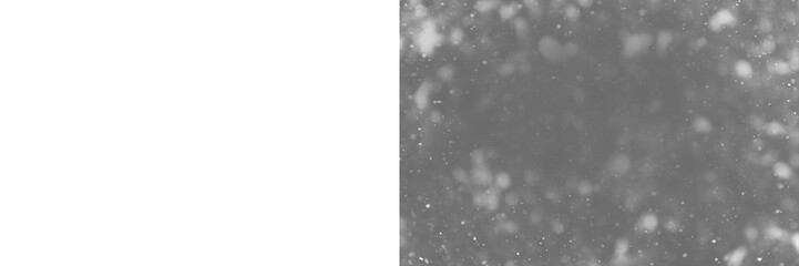 Fototapeta na wymiar Falling snow isolated on transparent background. Heavy light snowfall, snowflakes Snow flakes, snow background. Bokeh lights png