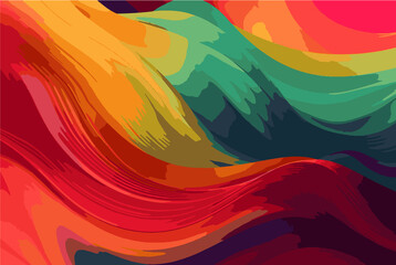 Abstract art background texture, liquid texture with fluid art material, coloured wavy design,...