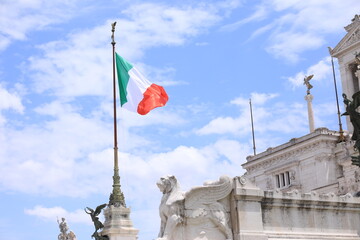 roma bandiera italiana